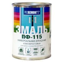 Эмаль ПФ-115  PROREMONTT 2,7 кг желтая (3) купить в каталоге интернет магазина СМИТ с доставкой по Улан-Удэ