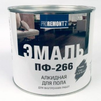 Эмаль ПФ-266  PROREMONTT 20 кг желто-коричневая купить в каталоге интернет магазина СМИТ с доставкой по Улан-Удэ