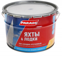 Лак яхтный алкидный глянцевый PARADE L20, 10л купить в каталоге интернет магазина СМИТ с доставкой по Улан-Удэ