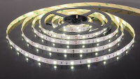 Лента светодиодная 12V 3528 120Led 9,6W IP65 белая  5м 6500K ЭРА (Б0044115)