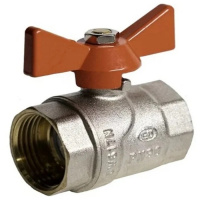 Кран шаровый 1 ВВ бабочка LD (LD 47.300.25)
