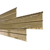 Сайдинг металл. "LбрусXL" 0.36*3м ECOSTEEL Сосна глянц. (0,5мм)
