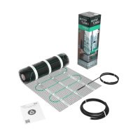 Теплый пол (мат)  двухжильный STEP TURBO 200 Вт/м2 1600 Вт 8 м2 Systeme Electric(без термостата,под кафель)