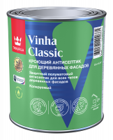 Антисептик кроющий акрил п/мат TIKKURILA VINHA CLASSIC А 0,9 л 