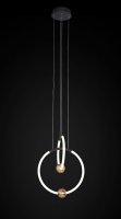 Люстра-подвес СТ3063/2 Черный+Медь LED 66W 4000К