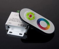 Контроллер Ecola 12V 288W 24A RGB с сенсорным белым радиопультом RFC24WESB