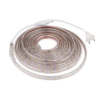Лента светодиодная 220V 2835/60led IP68 4.8вт ЗЕЛЕНАЯ Jazzway
