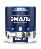 Эмаль ПФ-115  PROREMONTT 20 кг серая RAL7004 глянцевая