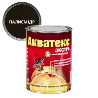 Антисептик лессирующий алкидный п/гл Акватекс Экстра палисандр 0,8л 