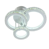 Люстра AU61002/3 WH+CR LED 270W 3000-6000 DIMMER ПДУ ***
