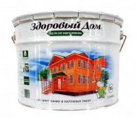 Антисептик лессирующий алкидный матовый Здоровый Дом дуб  0,8л (6) купить в каталоге интернет магазина СМИТ с доставкой по Улан-Удэ