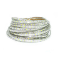 Лента светодиодная 220V 5050/60led IP68 4.8вт ЗЕЛЕНАЯ