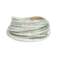 Лента светодиодная 220V 5050/60led IP68 4.8вт ЗЕЛЕНАЯ