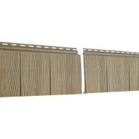 Панель фасадная Ю-Пласт Hokla S-Lock Щепа 2000х206мм 0.41м2 Натуральный Орех