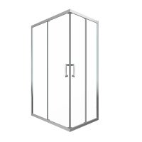 Душевая ширма Фикс-Хром 120х80 прямоуг.