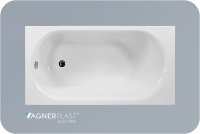 Ванна акриловая VAGNERPLAST KASANDRA 150x70 bianco(ванна+каркас)