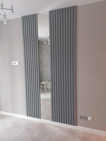 Интерьерная рейка МДФ Бриона Белый 16*40*2700 купить в каталоге интернет магазина СМИТ с доставкой по Улан-Удэ