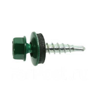 Саморез кровельный 4,8*35 RAL 6005 (3000шт) промтара