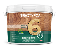 Антисептик полукроющий акрил матовый Текстурол Ландшафт ясень 9л
