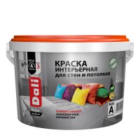 Краска DALI для стен и потолков база А 2,5л
