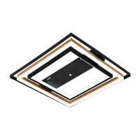 Люстра ESCADA 10249/2 LED*83W Black/Wood 