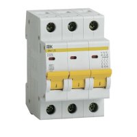 Выключатель-автомат IEK ВА 47-29 3P 25A 4,5кА хар-ка D