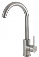 Смеситель для мойки ESKO Кухня/Kitchen,нержавеющая сталь,арт.K4S