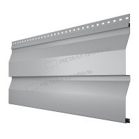 Сайдинг металл. "Корабельная доска" 0.260*3м арт.7004 серый (0,45мм)