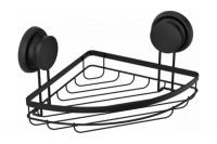 Полка-решетка для ванной угловая FORA GRAFIT