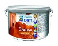 Эмаль для пола акриловая золотисто-коричневая АКВА СМИТ  6кг