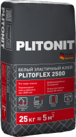Клей для плитки  Плитонит РlitoFlex 2500 белый 25кг эластичный  С2 ТЕ S1
