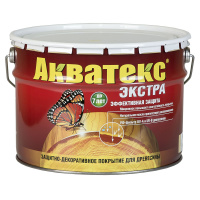 Антисептик лессирующий алкидный п/гл Акватекс Экстра палисандр 9л  купить в каталоге интернет магазина СМИТ с доставкой по Улан-Удэ
