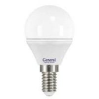 Лампа светодиодная шар P45 E14 7Вт белый свет филамент (нитевидная) прозр. General LOFT купить в каталоге интернет магазина СМИТ с доставкой по Улан-Удэ