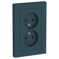 Розетка 2гн с/п б/з Изумруд AtlasDesign ATN000820 (6/36)