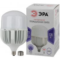 Лампа светодиодная высокомощн. E27 120W (9600lm) 6500K POWER (переходник на E40) ЭРА (Б0049104)