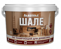 Лак интерьерный акриловый матовый Акватекс Шале венге 2,5кг 