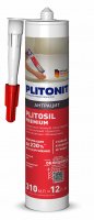 Затирка-герметик для швов PLITONIT Plitosil антрацит 310мл (12)