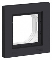 Рамка 1-ая IP44 Карбон AQUA AtlasDesign ATN441001