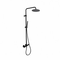 Душевая система KERAMA MARAZZI Ole/Оле с термостатическим смесителем, матовый черный 61157KM.01.093