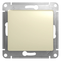 Выключатель 1 кл с/п прох Крем Glossa GSL000261 (20/160)