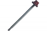 Саморез кровельный 4,8*70 RAL 3005 (1500шт) промтара