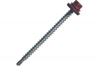 Саморез кровельный 4,8*70 RAL 3005 (1500шт) промтара