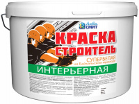 Краска в/д Интерьерная АКВА СМИТ СТРОИТЕЛЬ 14кг 