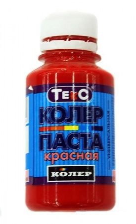 Колер универсальный красный 0,1 л Текс купить в каталоге интернет магазина СМИТ с доставкой по Улан-Удэ