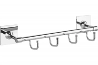Полотенцедержатель 30 см с 4 крючками Kleber Expert KLE-EX004