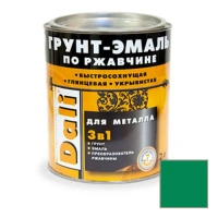 Эмаль Грунт 3 в 1 DALI зеленая RAL6029, 2л (3)