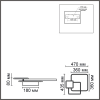 Люстра GOLDY 6574/72CL LED 72W 220V R купить в каталоге интернет магазина СМИТ с доставкой по Улан-Удэ