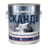 Антисептик кроющий акрил п/мат Акватекс СКАНДИ топленое молоко 9л купить в каталоге интернет магазина СМИТ с доставкой по Улан-Удэ