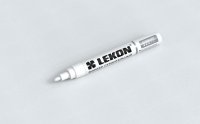 Маркер с нитроэмалью LEKON Standart 4мм цвет: белый (011904) (12/144)