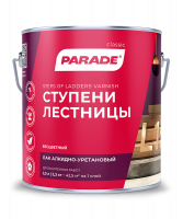 Лак паркетный алкидный полуматовый PARADE L15 Ступени&Лестницы 2,5л (3)